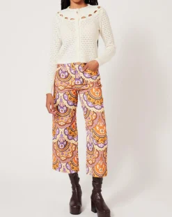 Gilet ajouré Pointelle écru