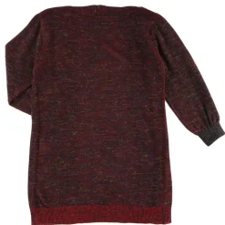 Gilet Arras en maille mélangée cerise