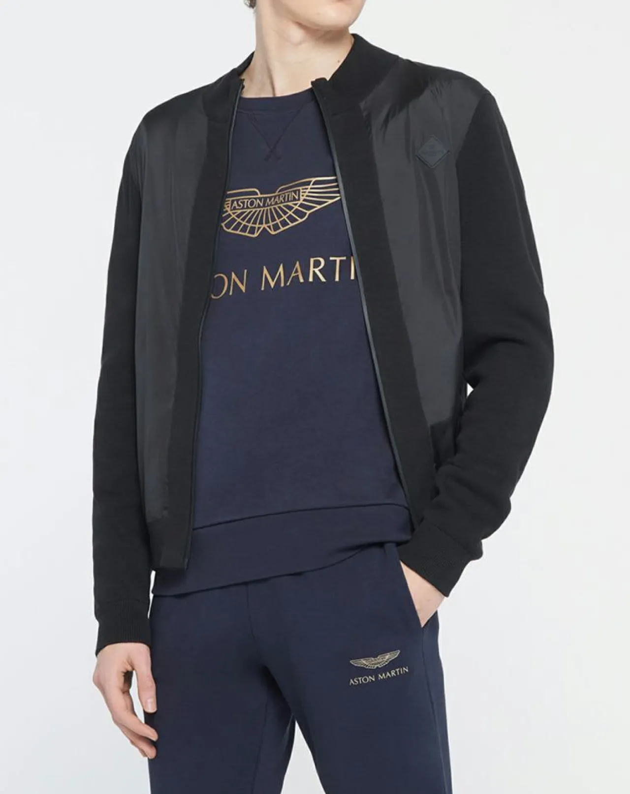 Gilet Bimatière zippé noir