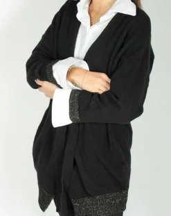 Gilet ceinturé Ciara noir