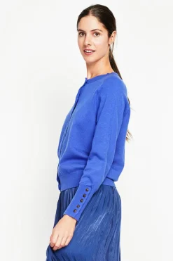 Gilet col ras du cou royal