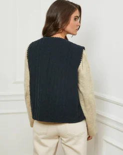 Gilet Diane noir