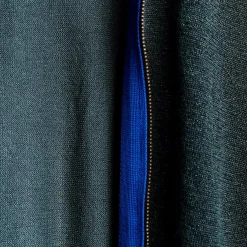 Gilet Donia zippé en Maille mélangé irisée anthracite