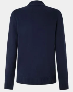 Gilet en Laine & Cachemire bleu marine