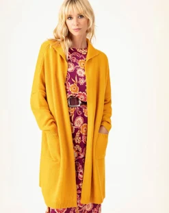 Gilet en Laine mélangée Amira mangue