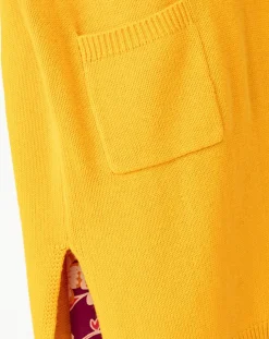 Gilet en Laine mélangée Amira mangue