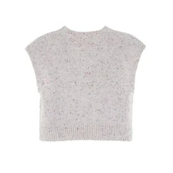 Gilet en Laine mélangée Gasmy gris/multicolore