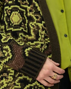 Gilet en Laine mélangée Martin kaki/absinthe