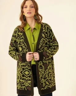 Gilet en Laine mélangée Martin kaki/absinthe