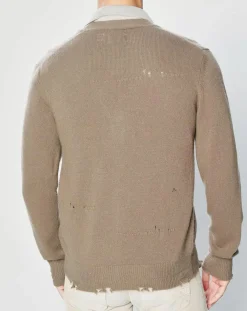 Gilet en Laine mélangée Tailored marron clair