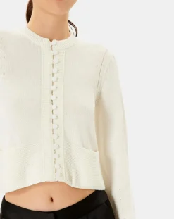 Gilet Gabrielle blanc