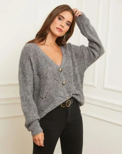 Gilet Laura anthracite