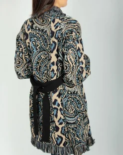 Gilet Long Store indigo