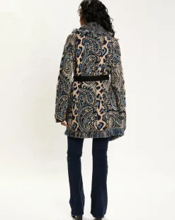 Gilet Long Store indigo