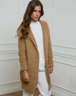 Gilet Lucie camel