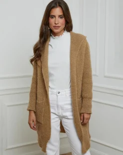 Gilet Lucie camel