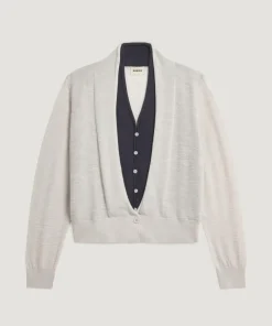 Gilet Marianne en Laine 2 En 1 blanc