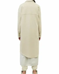 Gilet Maxi beige