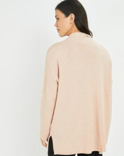 Gilet Plume rose pâle