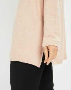 Gilet Plume rose pâle