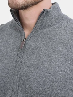 Gilet zippé classique loup