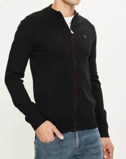 Gilet zippé Dinar noir