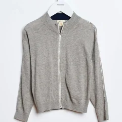 Gilet zippé Glabo gris