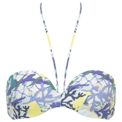 Haut de maillot de bain Coque Bandeau amovible Straps Seaside algues