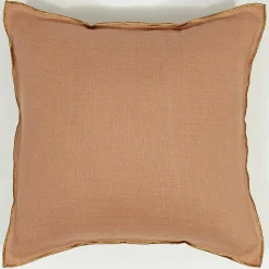 Housse de coussin 100% Lin lavé liv - 45x45 cm