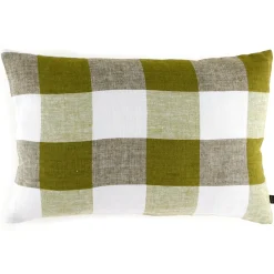 Housse de coussin 100% Lin Palma citrus - 40x60 cm
