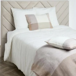 Housse de coussin 100% Lin Saporo pétale - 40x60 cm