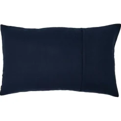 Housse de coussin 100% Lin Saporo encre - 50x80 cm