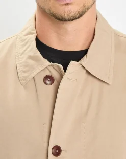 Imperméable en Coton Bio Non Doublé beige