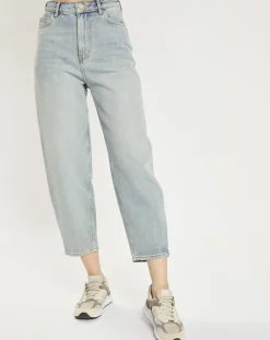 Jean 100% Coton Bio Ballon bleu clair