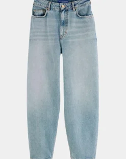 Jean 100% Coton Bio Ballon bleu clair