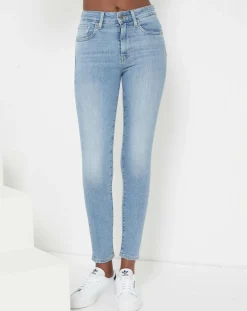 Jean 721 Hi Rise Skinny bleu