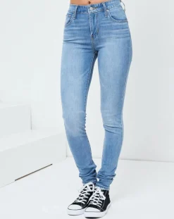 Jean 721 High Rise Skinny bleu