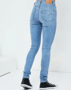 Jean 721 High Rise Skinny bleu