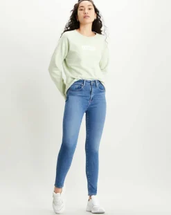 Jean 721 High Rise Skinny bleu