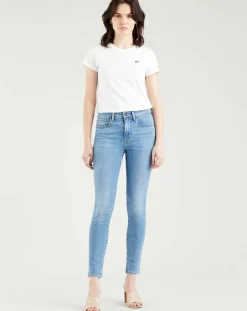 Jean 721 High Rise Skinny bleu moyen