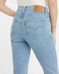 Jean 724 High Rise Slim taille haute bleu