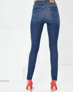Jean 721 High Skinny Up For Grabs bleu