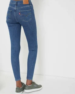 Jean 720 High Super Skinny bleu