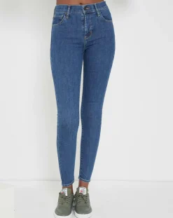 Jean 720 High Super Skinny bleu