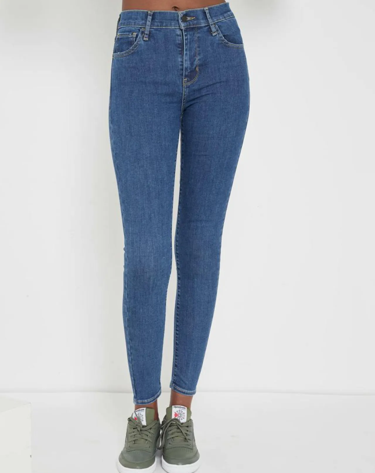Jean 720 High Super Skinny bleu