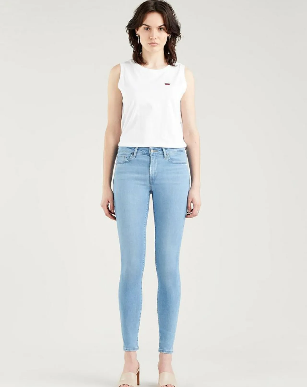 Jean 711 skinny Rio Fate bleu clair