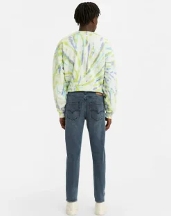 Jean 512 slim Taper Clean Hands bleu foncé