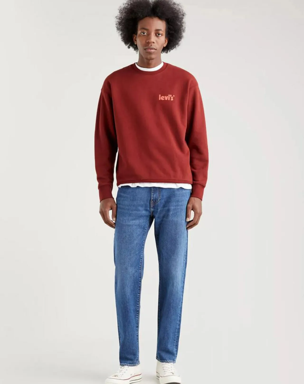 Jean 502 Taper bleu moyen