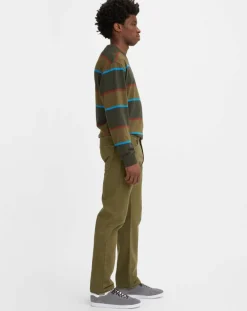 Jean 551™ Z en Coton & Chanvre Authentic Straight vert kaki