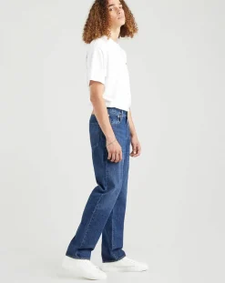 Jean 551™ Z en Coton & Chanvre Authentic Straight bleu foncé